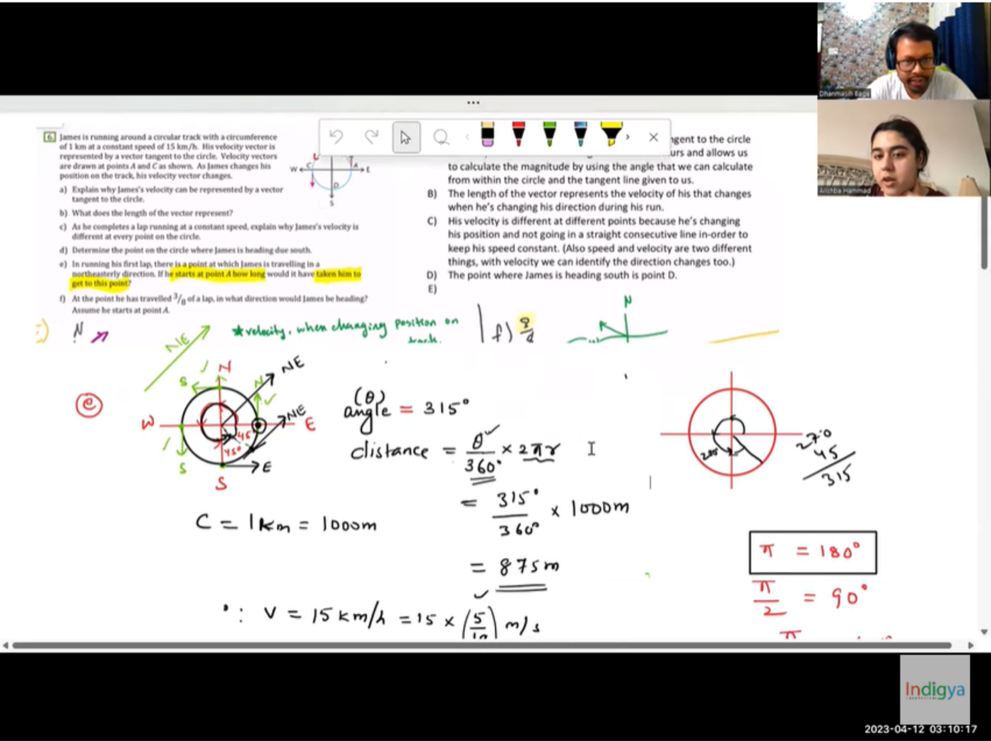 Alishba Canada G12 | Mathematics | Vectors